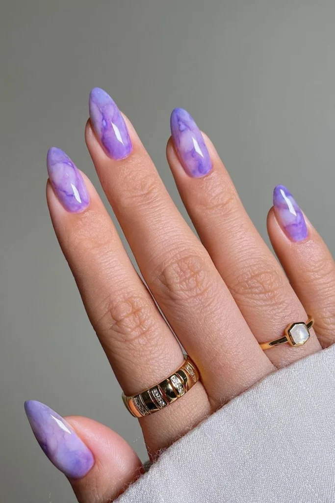 Amethyst Nails