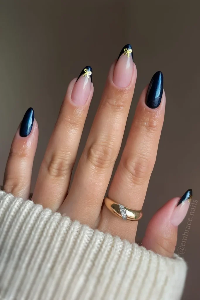 Navy & Gold